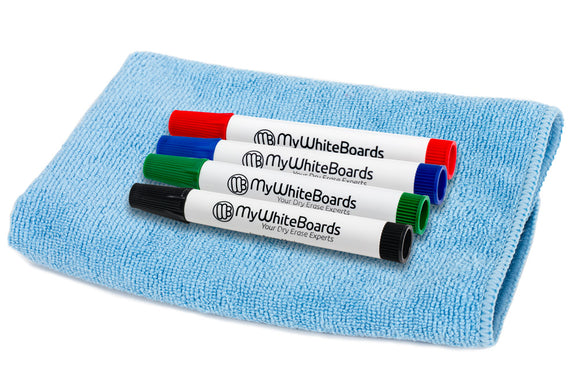 Dry Erase Marker and Wiper Kit