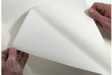Opti-Rite® Dry Erase Wallpaper, White, Gloss, Adhesive, 50" wide